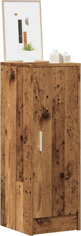 batų spintelė Old Wood 32x35x92 cm Engineered Wood