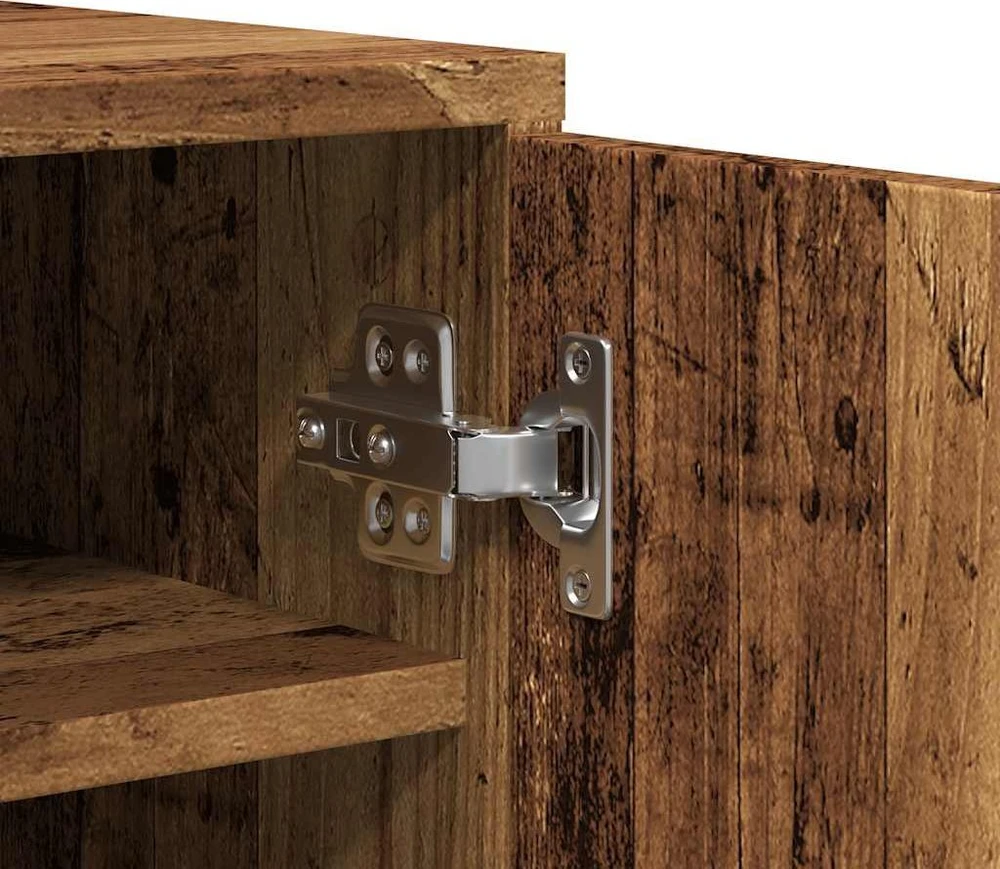 batų spintelė Old Wood 32x35x92 cm Engineered Wood