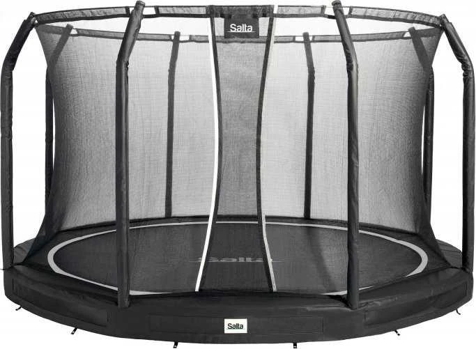 Salta Premium Ground Combo 396cm Trampoline Juodas