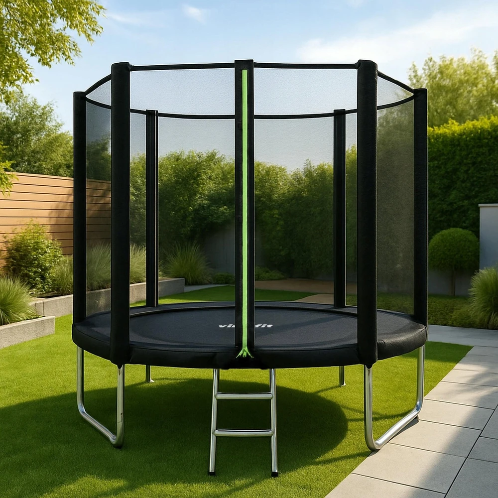 Sodo batutas Virtufit VIRTUFIT BATUTAS SU APSAUGINIU TINKLU 251 CM
