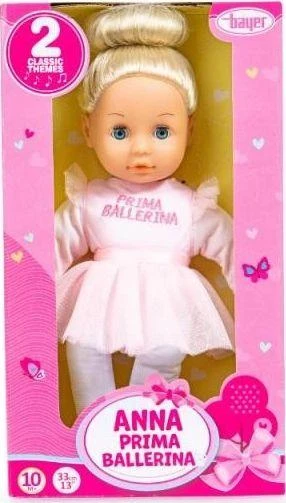 Bayer Design Bayer Bayer lėlė Anna Prima Balerina 33cm 93311AA