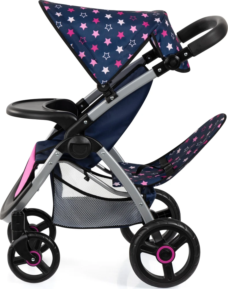 Bayer Design Bayer Bayer Doll vežimėlis dvyniams su krepšiu 39416AA