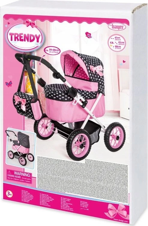Bayer Design PROMO Bayer Vežimėlis dla lalek Trendy 13060AA