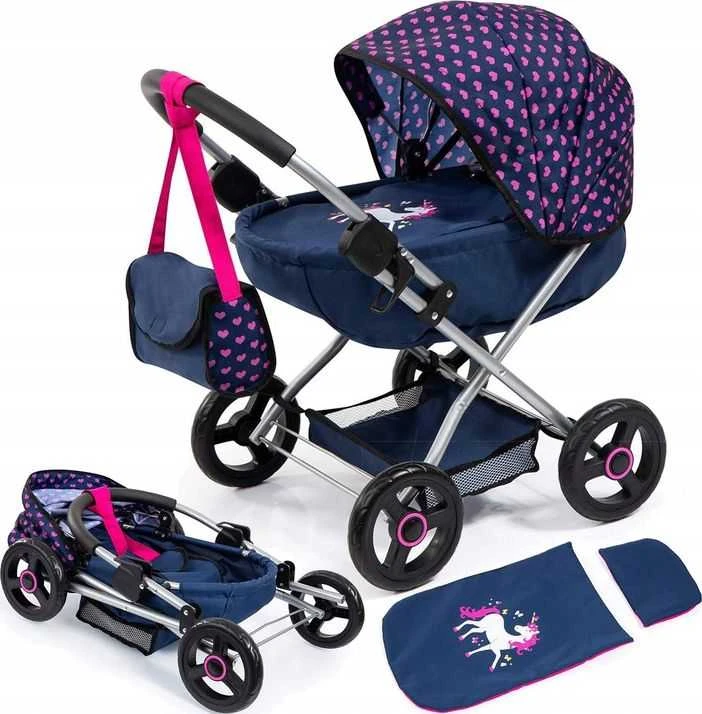 Bayer Design Lėlės vėžimėlis Bayer Cosy Doll Pram with Unicorn