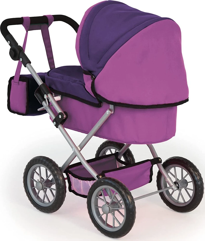 BAYER DESIGN LĖLIŲ VEŽIMĖLIS TRENDY, PURPLE