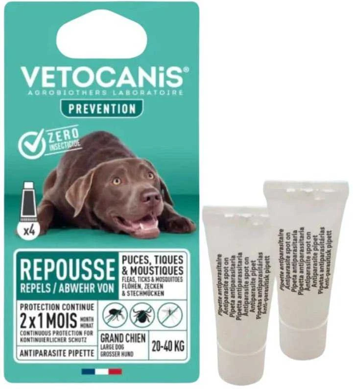 Vetocanis atbaidantis užlašinamas tirpalas šunims (virš 20kg)