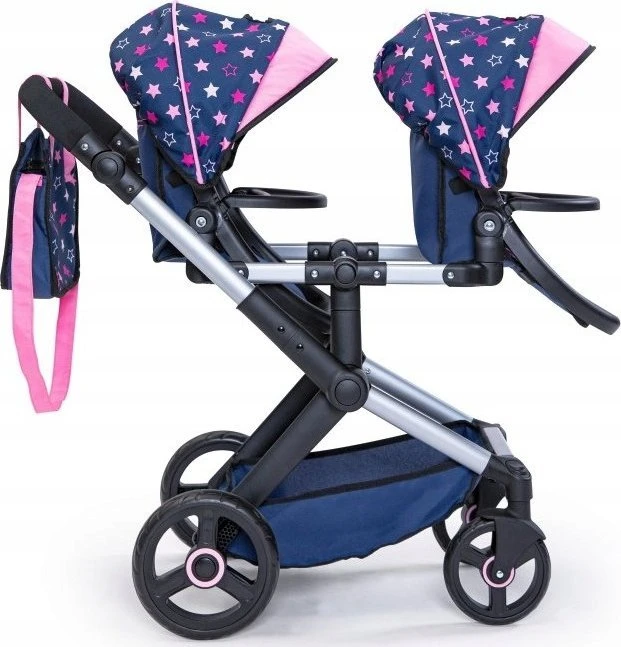 Bayer Design „Bayer“ dvigubas vežimėlis „Mėlyna Stars“ 26716AA