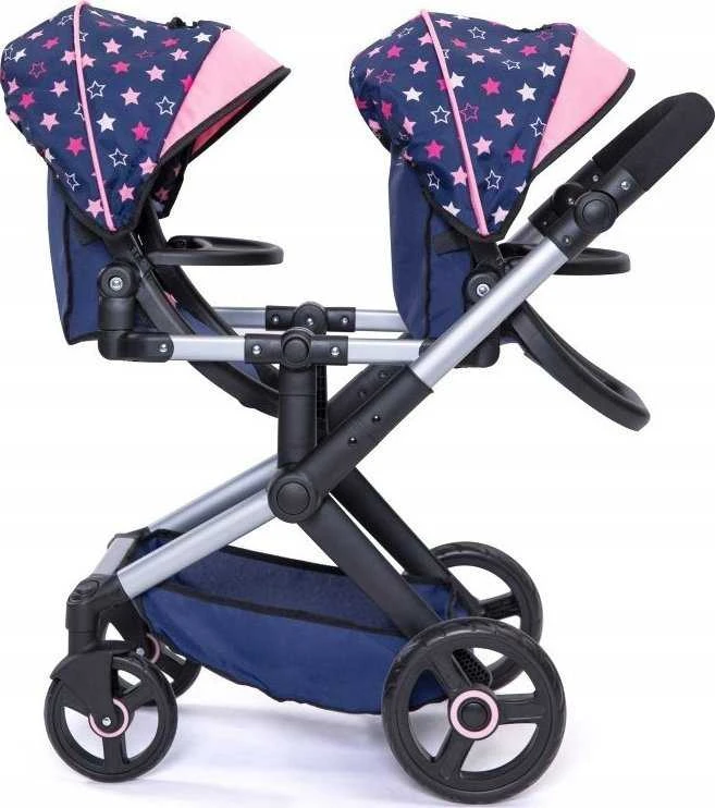 Bayer Design „Bayer“ dvigubas vežimėlis „Mėlyna Stars“ 26716AA