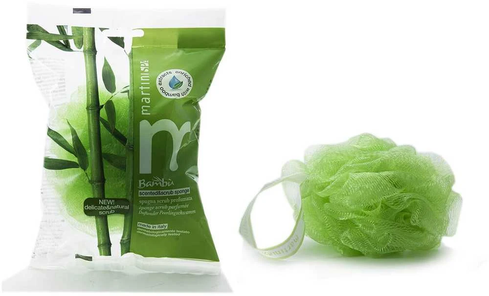 Martini Spa aromatinis tinklinis kempinės audinys su bambuku