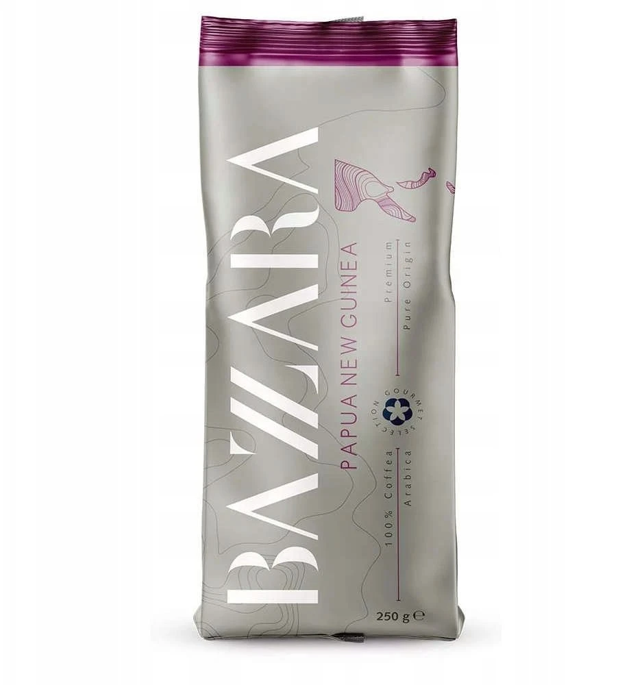 Malta kava Bazzara Papua- Naujoji Gvinėja Moka 250 g