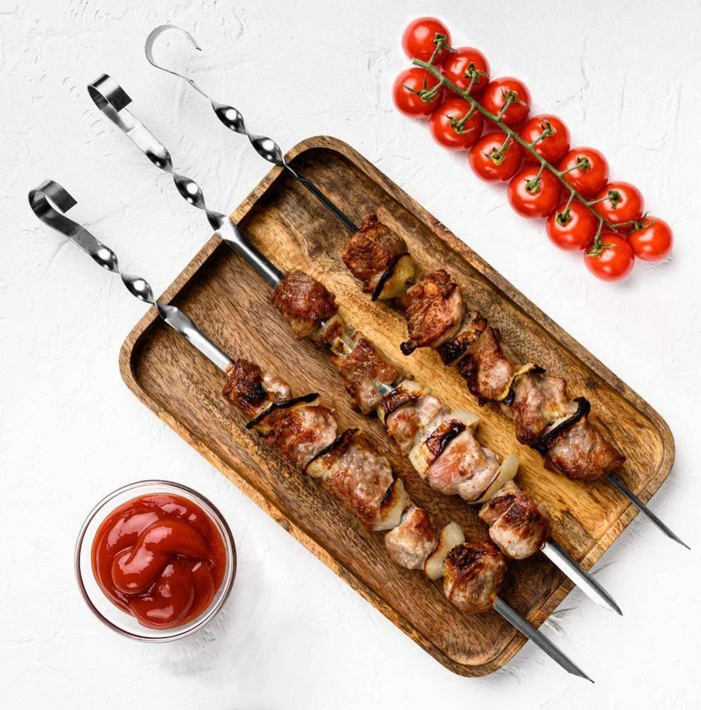 Bbq Line Iešmų rinkinys metalinė 45 cm 3 vnt.