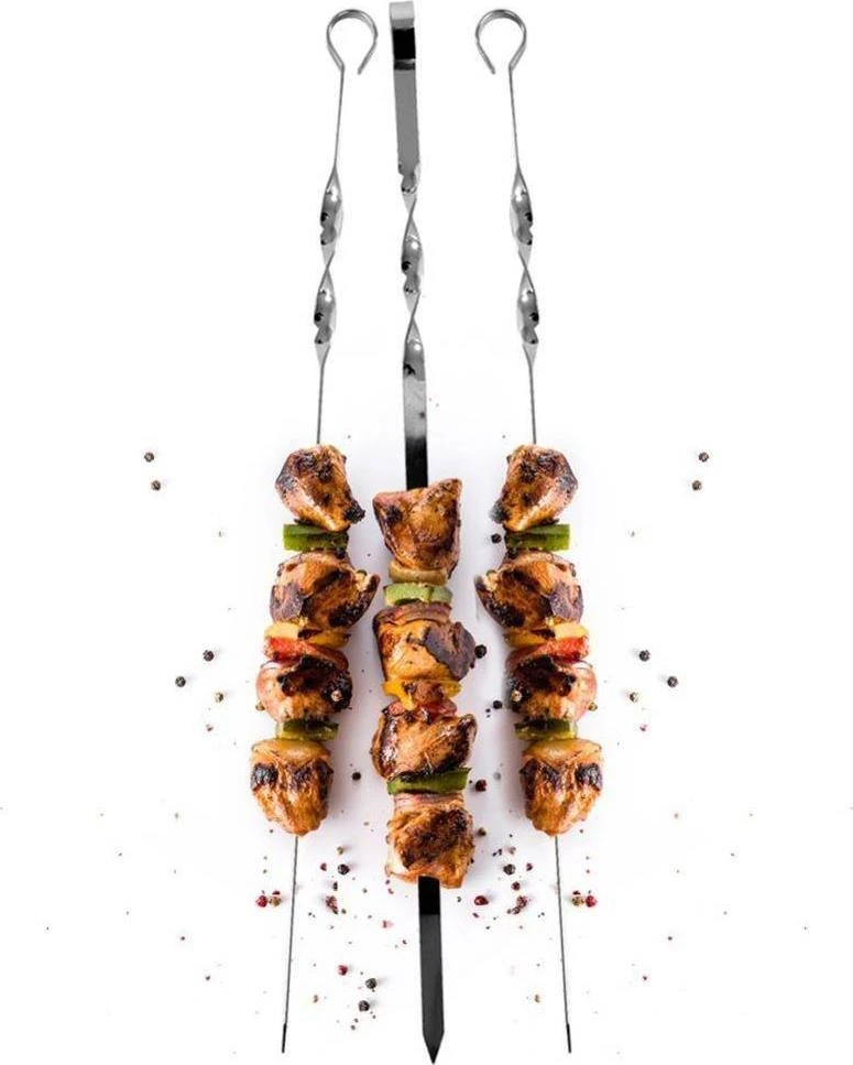 Bbq Line Iešmų rinkinys metalinė 45 cm 3 vnt.
