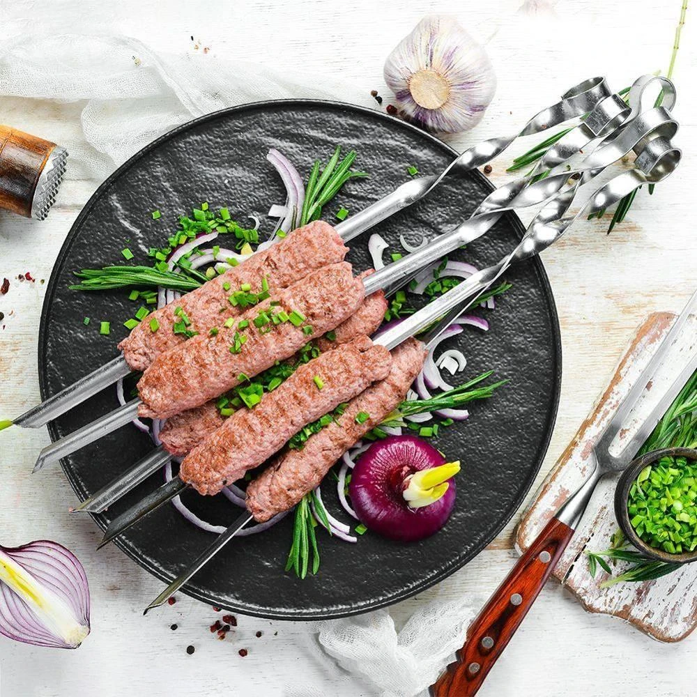 Bbq Line Iešmų rinkinys metalinė 45 cm 3 vnt.