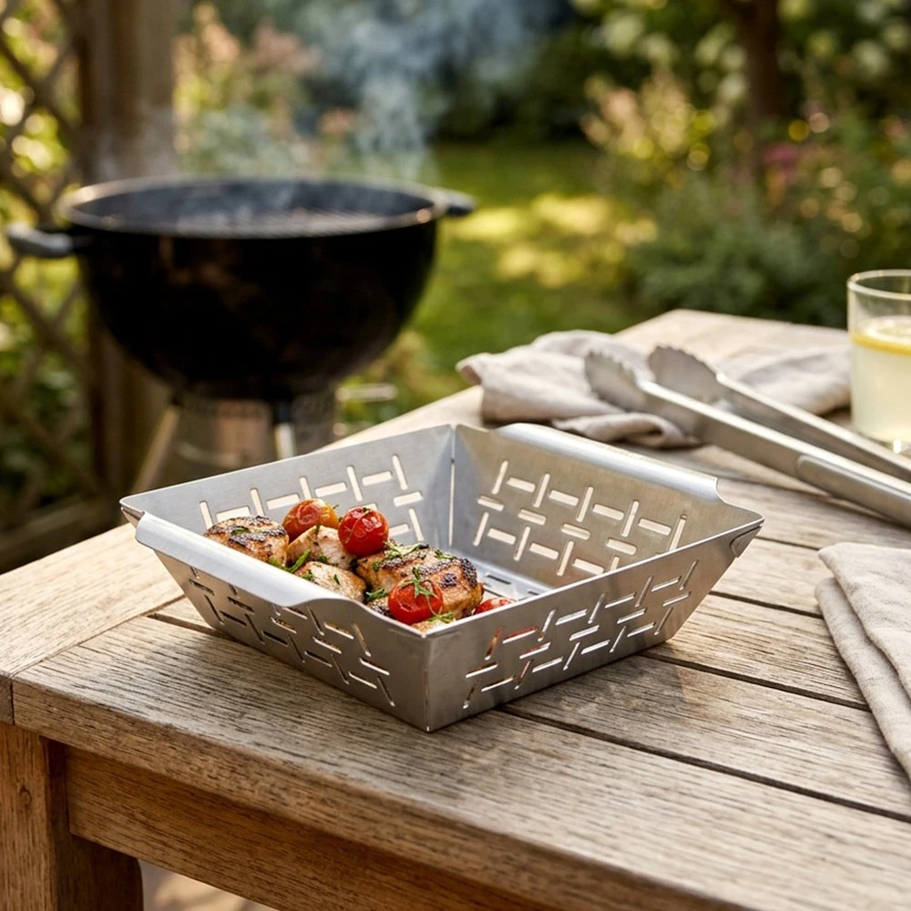 BBQ Grilio krepšelis 22×18,5×6 cm