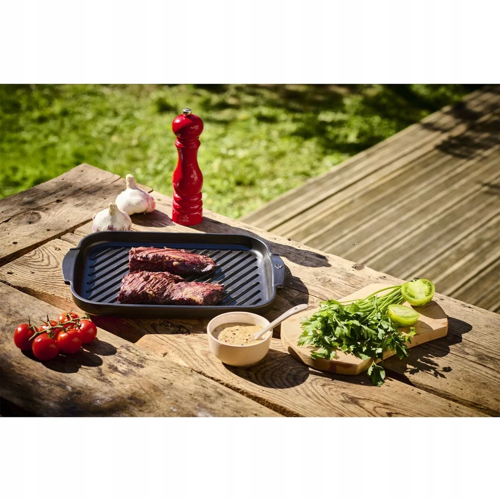 BBQ Płyta grilio, 38 cm, prostokątna, Grilis to table (PG-63061)