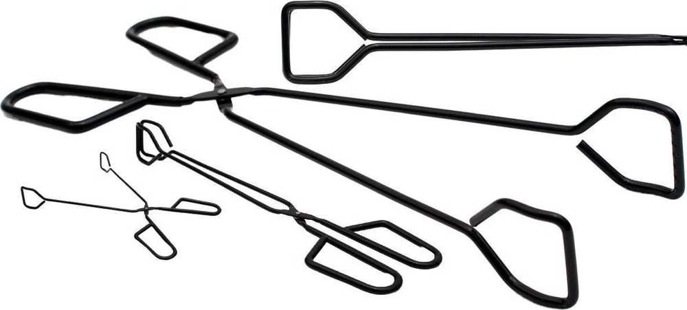 Bbq Line Grilio žnyplės metalinė juoda 31,5 cm