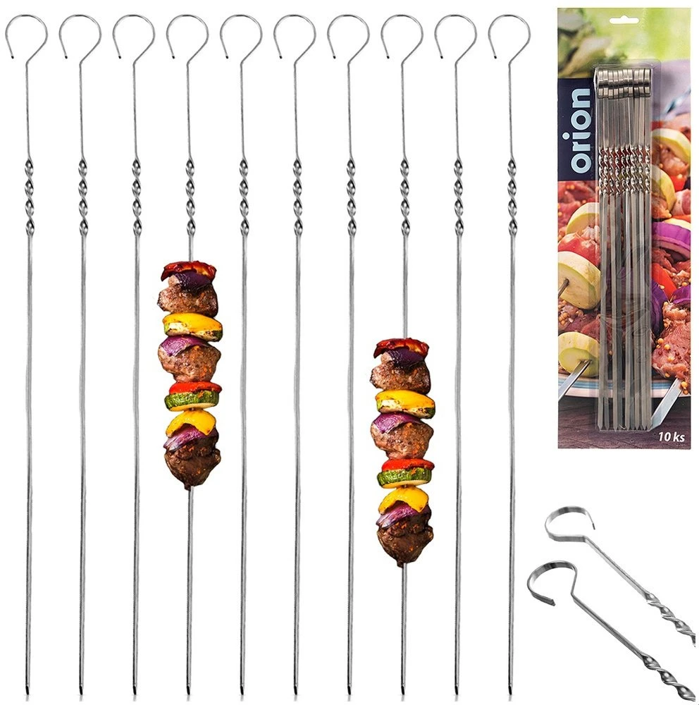 BBQ Orion Kebabo iešmai 38,5 cm - Nerūdijančio plieno grilio iešmai