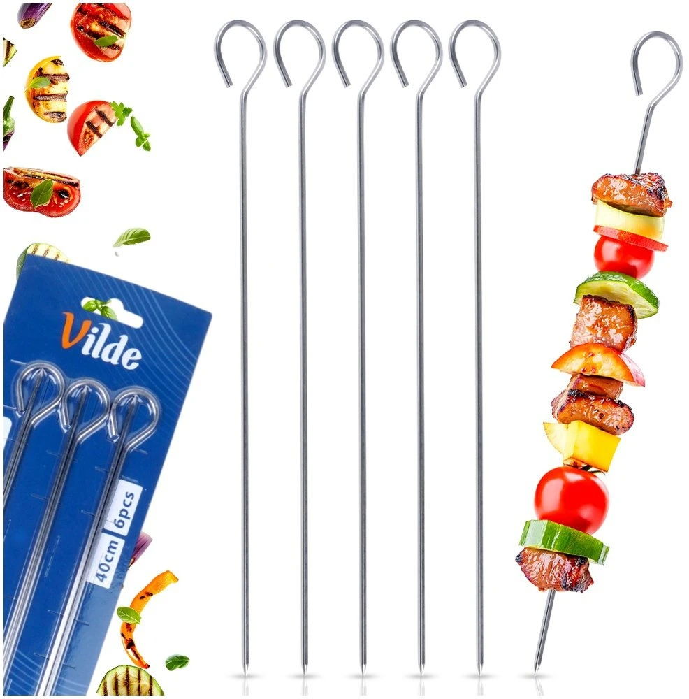 BBQ Iešmai 40 cm 6 vnt.