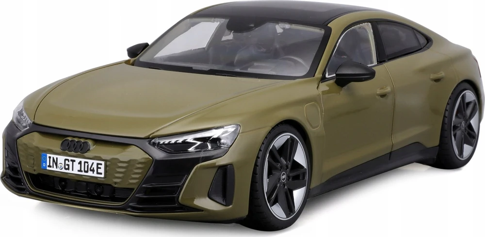 Bburago 2022 Audi RS E-Tron GT Žalias 1:18 BBURAGO
