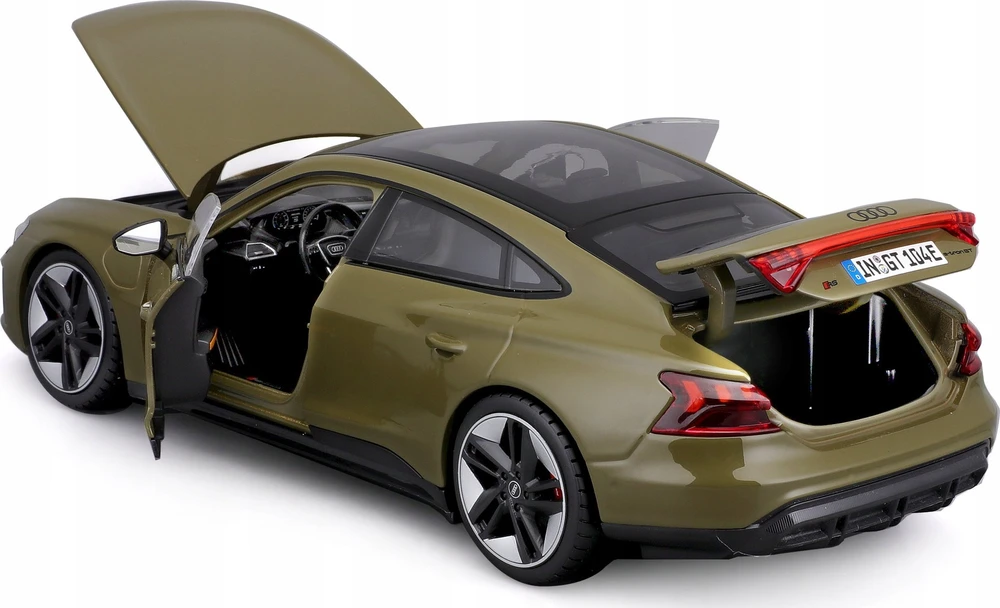 Bburago 2022 Audi RS E-Tron GT Žalias 1:18 BBURAGO