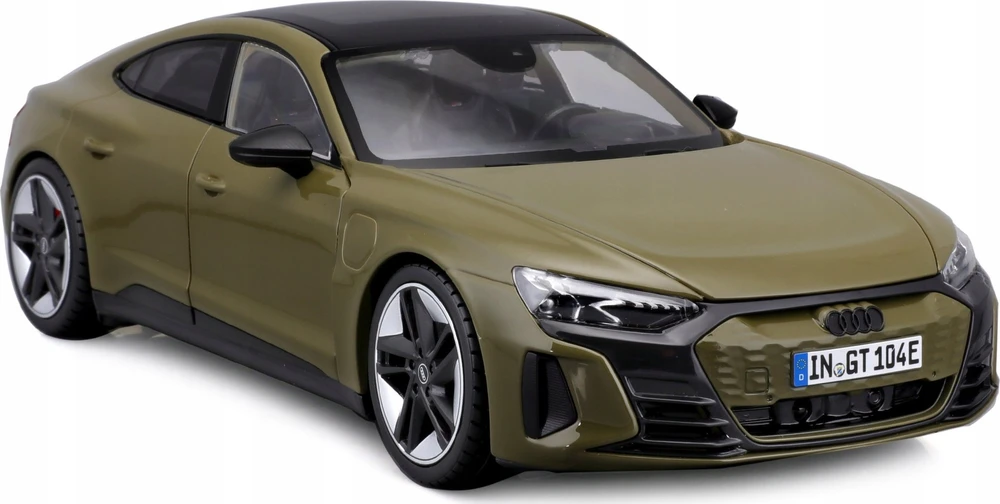 Bburago 2022 Audi RS E-Tron GT Žalias 1:18 BBURAGO