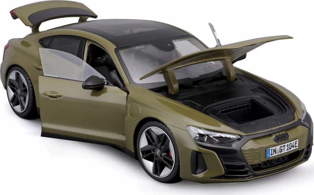 Bburago 2022 Audi RS E-Tron GT Žalias 1:18 BBURAGO