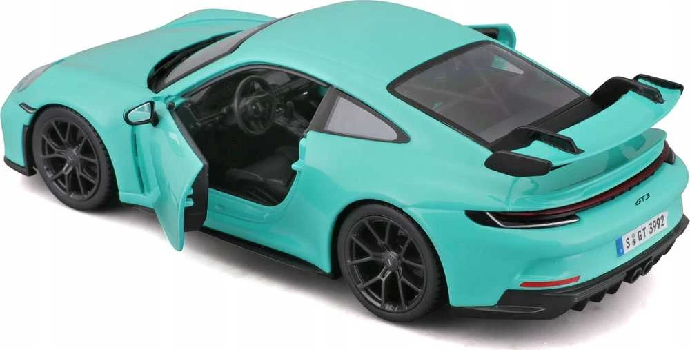 Bburago BBU 1:24 Porsche911 GT3 mėtų lydiniai 21104GN 11043