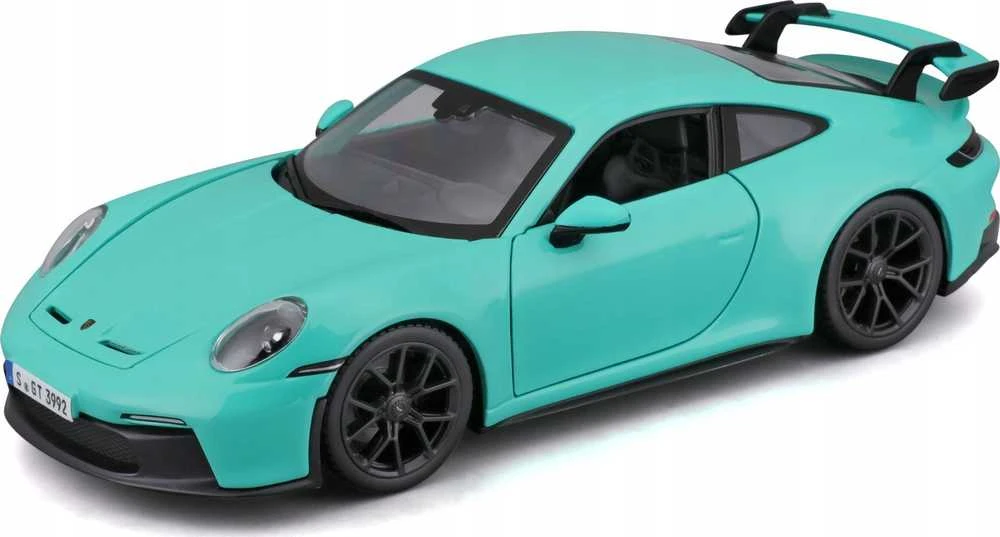 Bburago BBU 1:24 Porsche911 GT3 mėtų lydiniai 21104GN 11043