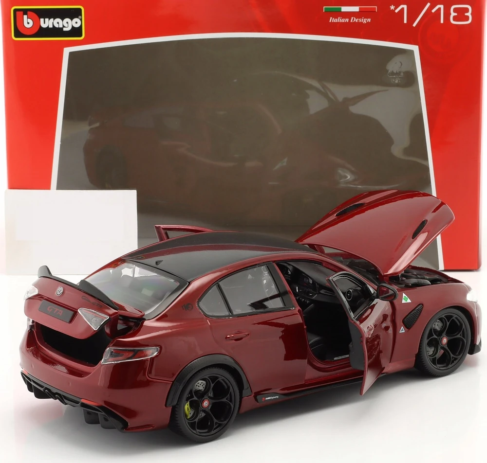 Bburago BBU 1:18 AlfaRomeo Giulia GTA Raudona 11048RD 10483