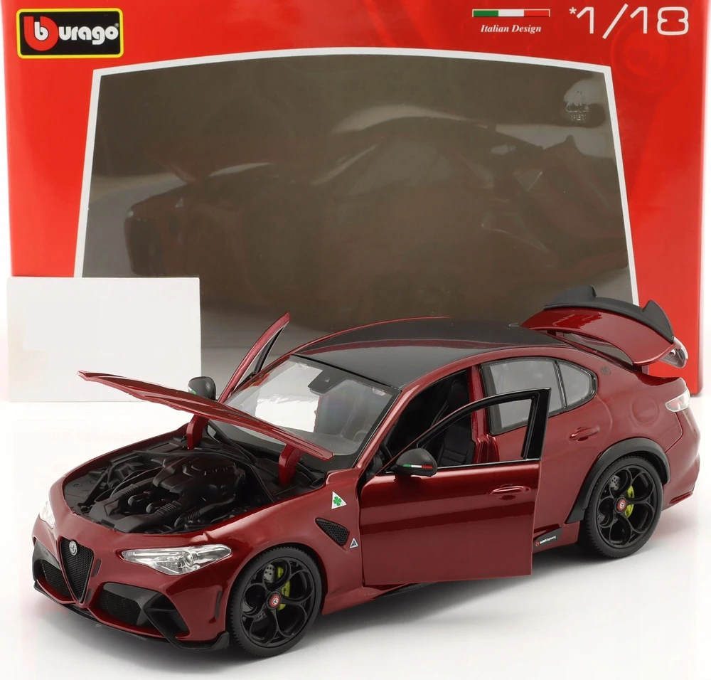 Bburago BBU 1:18 AlfaRomeo Giulia GTA Raudona 11048RD 10483