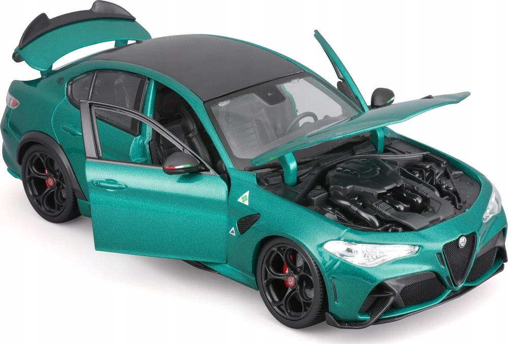 *BBURAGO metal., 1:18, ALFA ROMEO GIULIA GTA,žalias