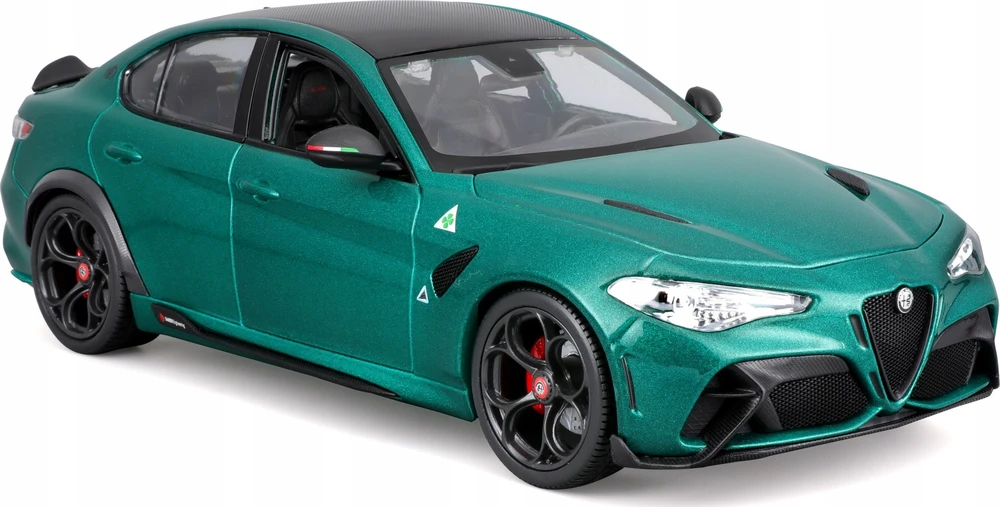 *BBURAGO metal., 1:18, ALFA ROMEO GIULIA GTA,žalias