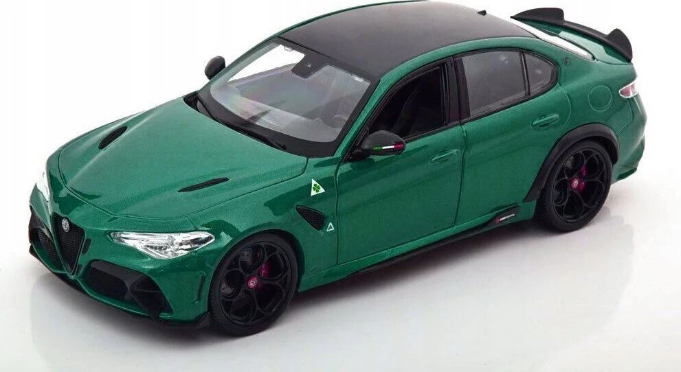 *BBURAGO metal., 1:18, ALFA ROMEO GIULIA GTA,žalias