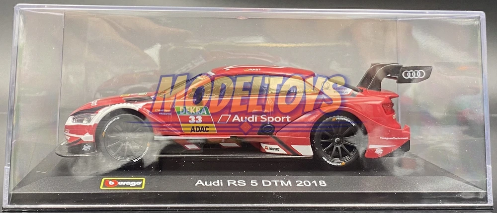 BBURAGO 1:32 auto modelis Race Audi RS 5 DTM, assort., 18-41160