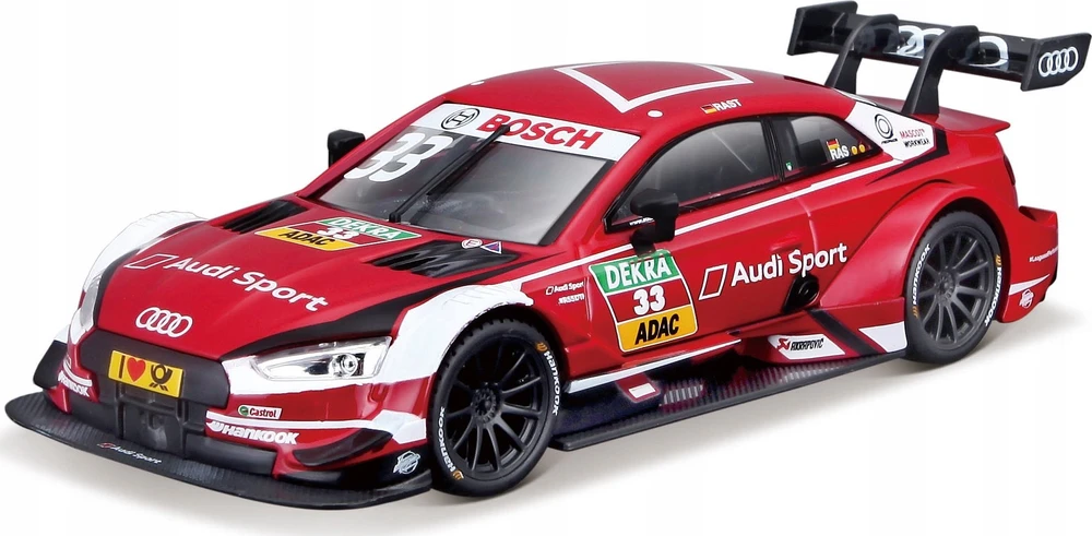 BBURAGO 1:32 auto modelis Race Audi RS 5 DTM, assort., 18-41160