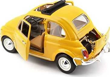 Bburago BBU 1:24 Fiat 500 L 1968 raudona 22099RD