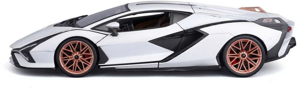 Bburago BBU 1:18 LamborghiniSian FKP37 baltas 11046WT 14378