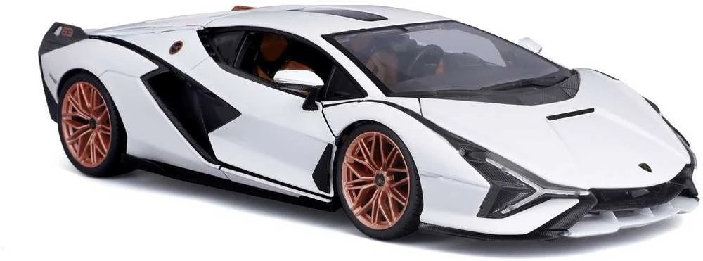 Bburago BBU 1:18 LamborghiniSian FKP37 baltas 11046WT 14378