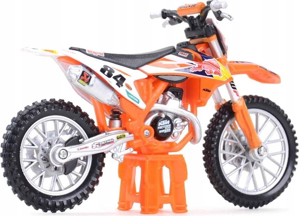 Bburago BBU 1:18 RedBull KTM motociklai 51081 10818
