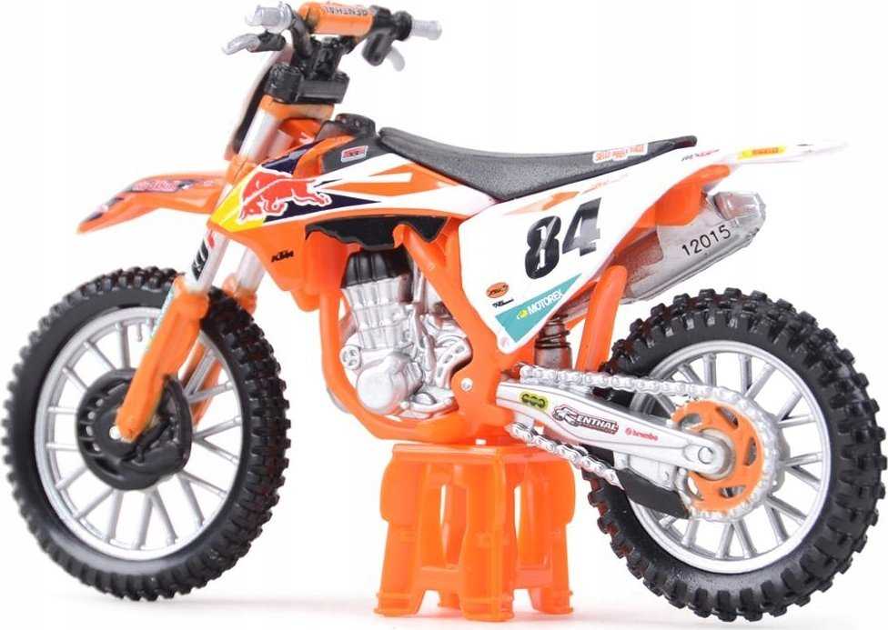 Bburago BBU 1:18 RedBull KTM motociklai 51081 10818