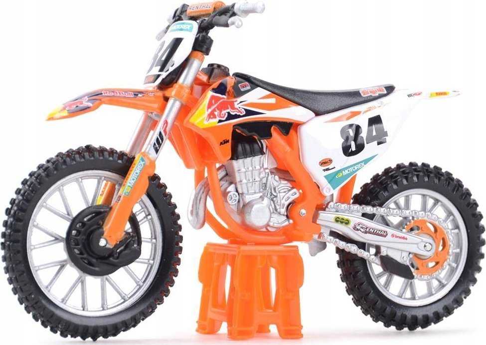 Bburago BBU 1:18 RedBull KTM motociklai 51081 10818