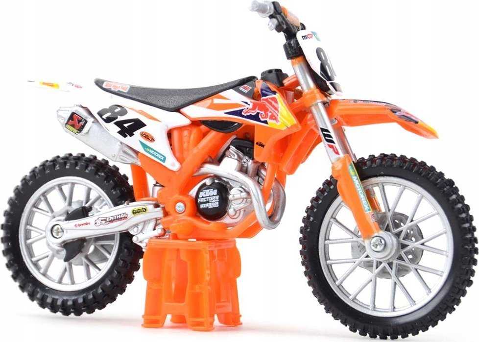 Bburago BBU 1:18 RedBull KTM motociklai 51081 10818