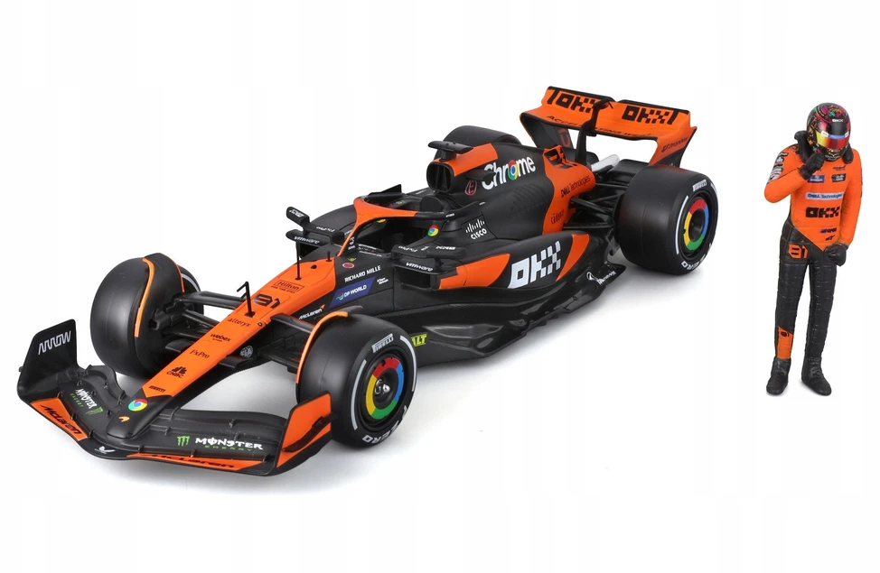 Bburago BBU 1:24 F1 McLaren MCL38 Oscar Piastri 28040_81
