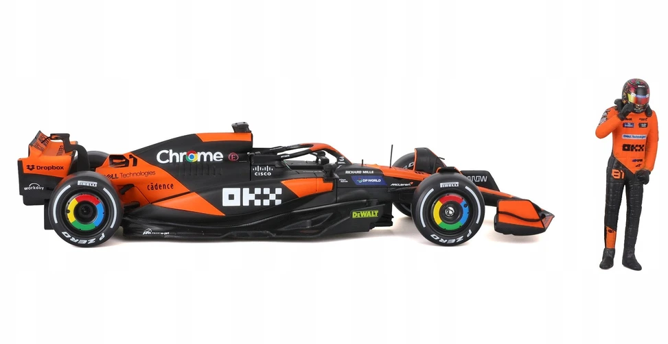 Bburago BBU 1:24 F1 McLaren MCL38 Oscar Piastri 28040_81