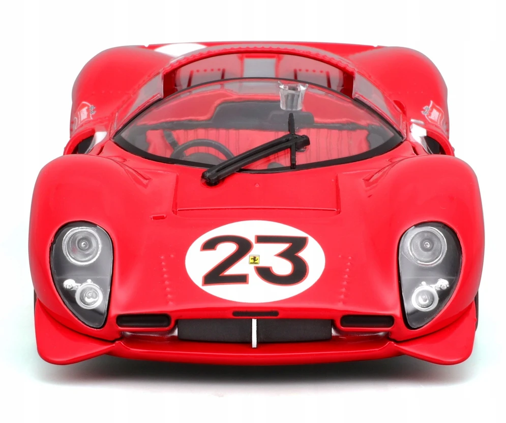 Bburago BBU 1:24 Ferrari Racing 330P4 Daytona Raudona#23 26588