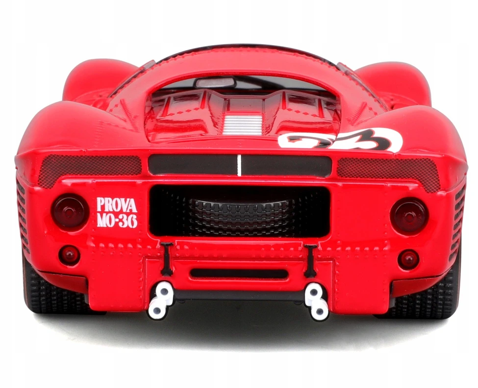 Bburago BBU 1:24 Ferrari Racing 330P4 Daytona Raudona#23 26588