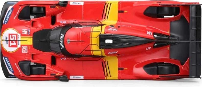Bburago BBU 1:24 Ferrari Racing modelis KIT499P 26583 65831
