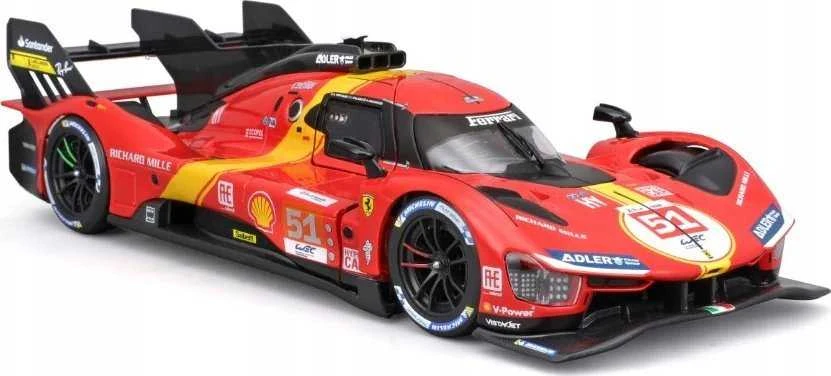 Bburago BBU 1:24 Ferrari Racing modelis KIT499P 26583 65831