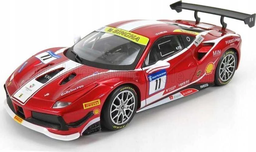 Bburago BBU 1:24 „Ferrari Racing“ modelis KIT488...26582 65824