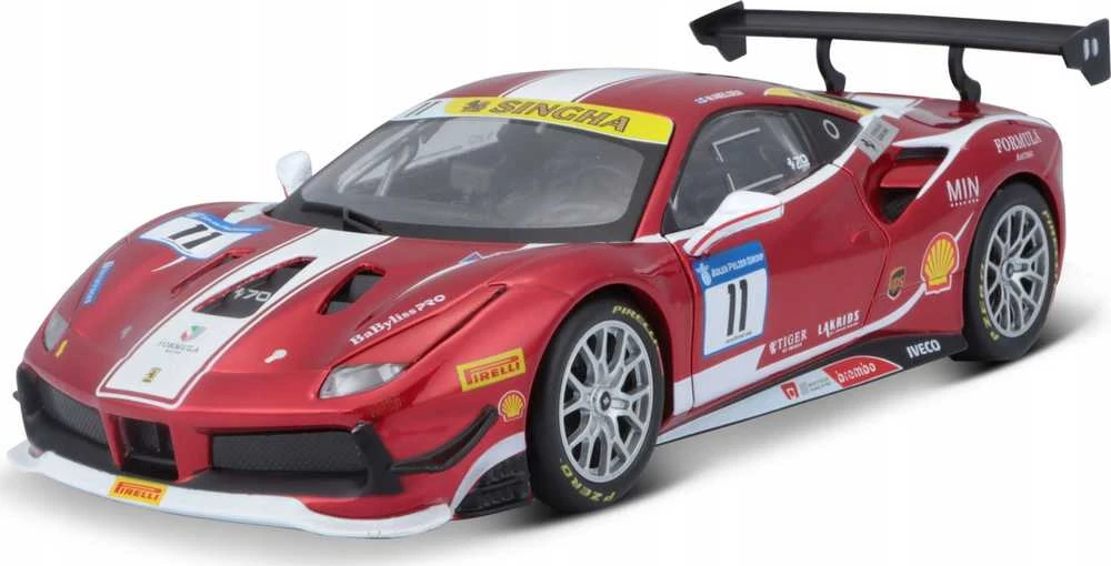 Bburago BBU 1:24 „Ferrari Racing“ modelis KIT488...26582 65824